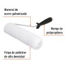 Rodillo para pintar 9" x 3.8" superficies lisas. Truper