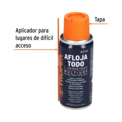 Aceite multiusos en aerosol. 110ml (4oz). Truper