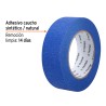 Cinta masking tape azul de 1.1.2" x 50 m para pintor. Truper