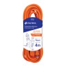 Extensión eléctrica de uso rudo 4 m 2x16 AWG. Volteck